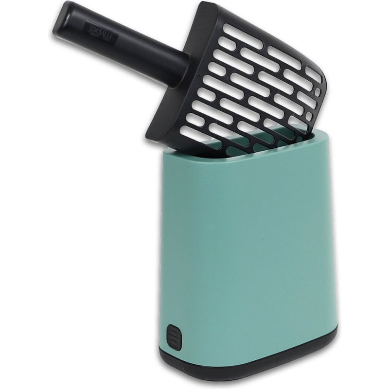 Afbeelding laden in galerijviewer, Rotho mypet cleaning set 16.2x9.1x29 cm - kattenbak - groen antraciet