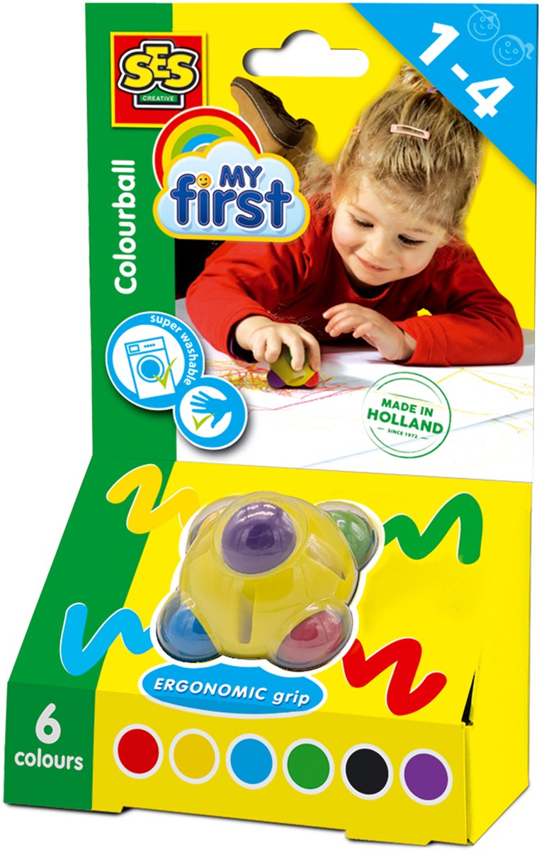Afbeelding laden in galerijviewer, Ses creative ses my first color ball