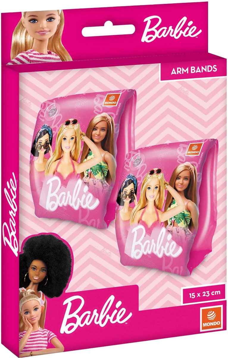 Afbeelding laden in galerijviewer, Mondo zwembandjes barbie, 2-6 jaar