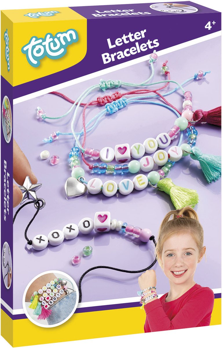 Afbeelding laden in galerijviewer, Totum letter armbanden maken