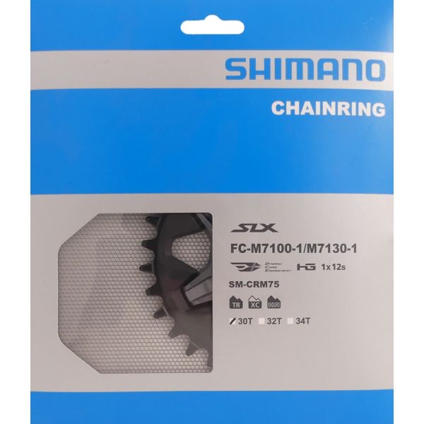 Afbeelding laden in galerijviewer, Shimano kettingblad SLX 30T enkel blad FC-M7100-1