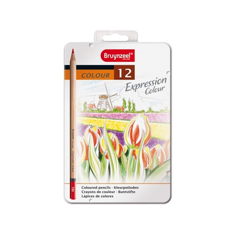 Afbeelding laden in galerijviewer, Bruynzeel kleurpotloden 12st expression voor volwassenen