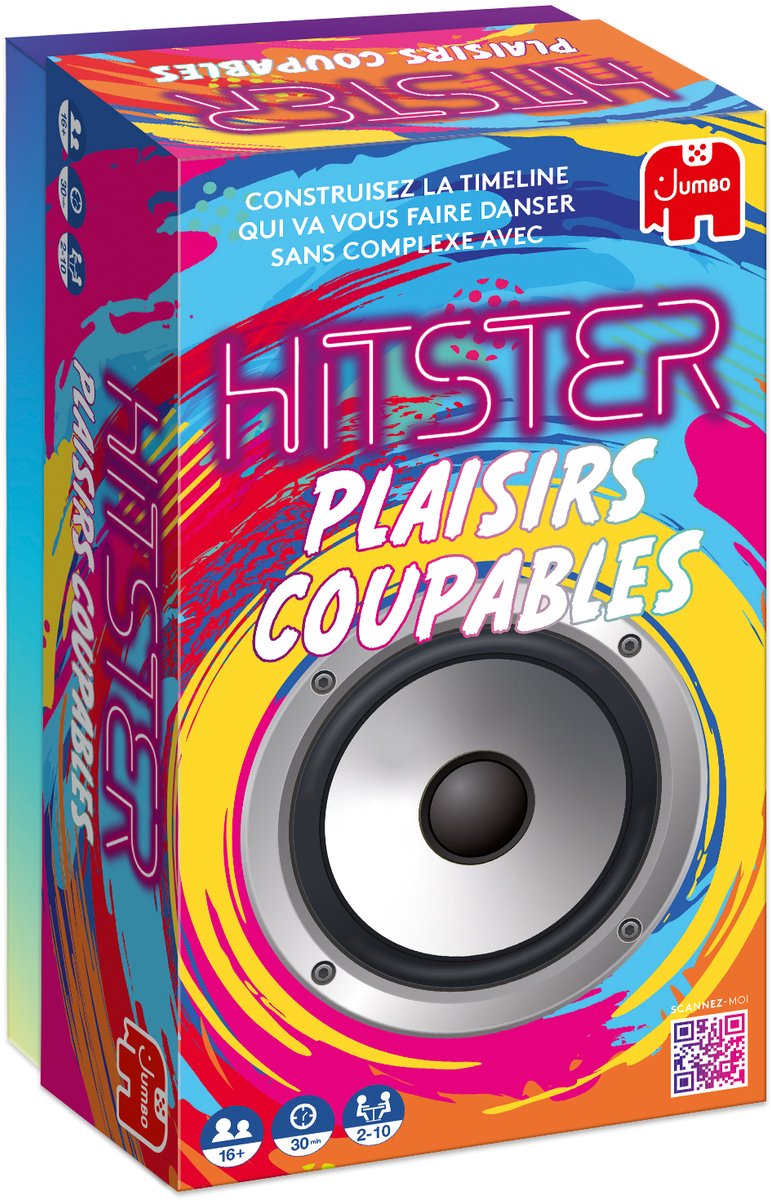 Afbeelding laden in galerijviewer, Hitster jumbo guilty pleasures muziekspel
