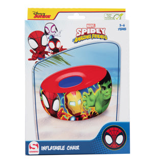 Afbeelding laden in galerijviewer, Sambro stoel opblaasbaar spidey and friends | 2 stuks
