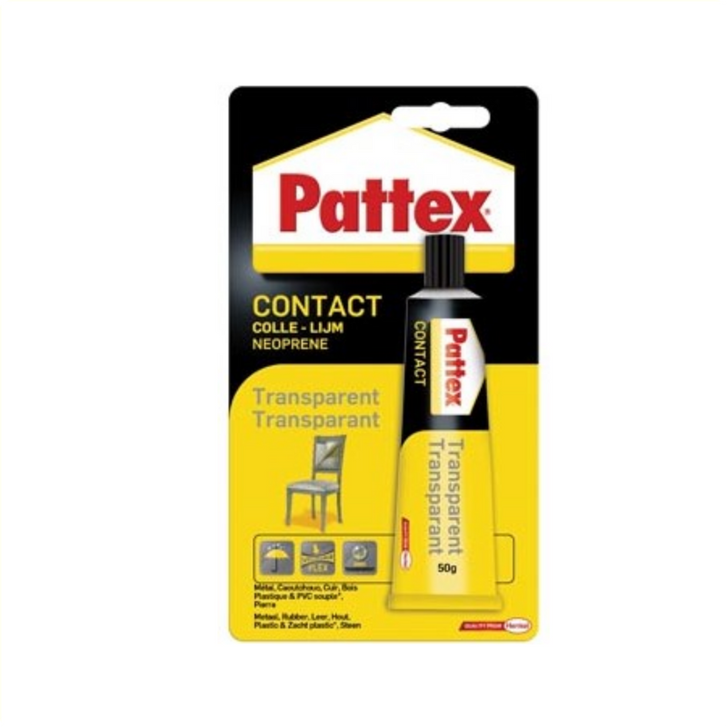Afbeelding laden in galerijviewer, Pattex patex contactlijm 50gr transparant