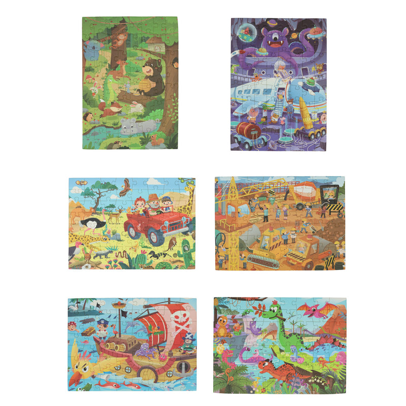 Afbeelding laden in galerijviewer, Mini puzzel thema, 64st.