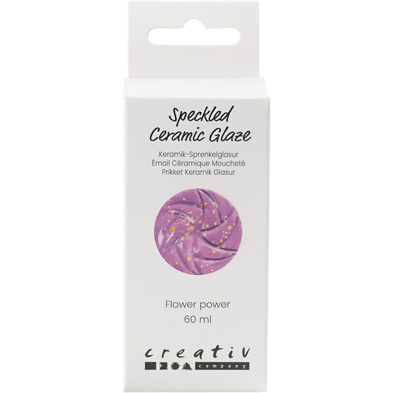 Afbeelding laden in galerijviewer, Https: www.cchobby.nl gespikkeld-keramiekglazuur-999-1060-c-dekkend-flower-power-60-ml-1-doosje