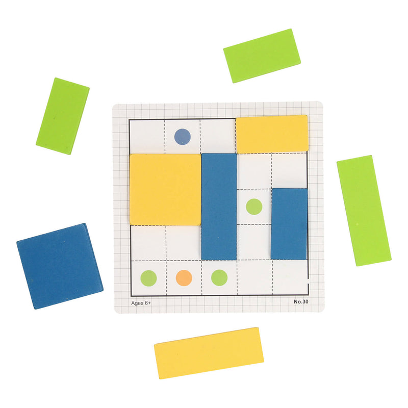 Afbeelding laden in galerijviewer, iq puzzel hout, niveau 3