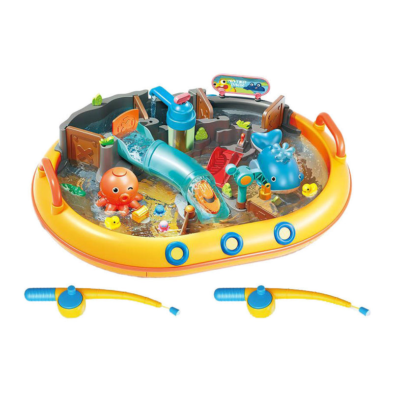 Afbeelding laden in galerijviewer, Waterparkset met 2 hengels