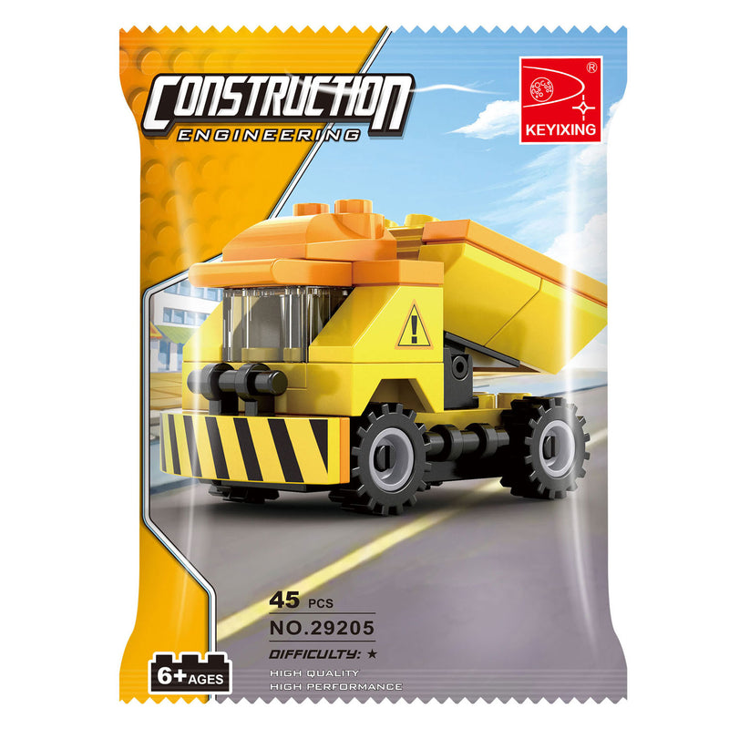 Afbeelding laden in galerijviewer, Bouwset constructie kiepwagen - 45dlg.