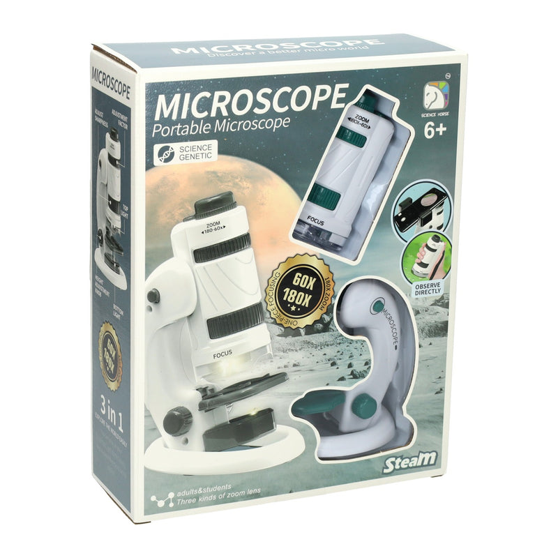 Afbeelding laden in galerijviewer, Lobbes speelgoed bv microscoop set groen