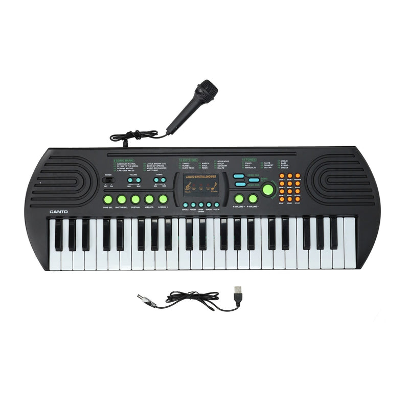 Afbeelding laden in galerijviewer, Electronisch keyboard met microfoon