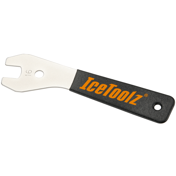 Afbeelding laden in galerijviewer, IceToolz conussleutel 15mm met handvat 20cm 2404715