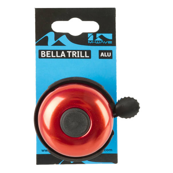 Afbeelding laden in galerijviewer, M-wave fietsbel bella trill ø53mm - rood