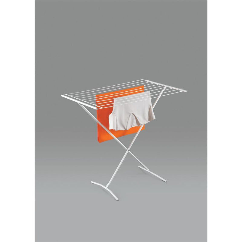 Afbeelding laden in galerijviewer, Tomado-metaltex tomado metaltex opvouwbaar staand droogrek como 8m wit