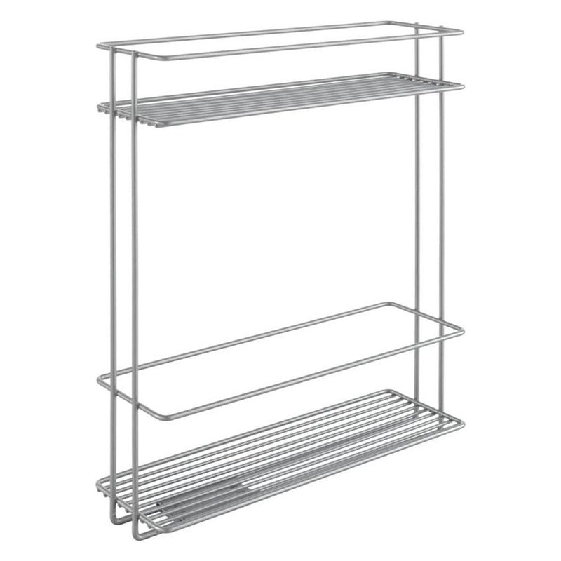 Afbeelding laden in galerijviewer, Metaltex space saver smart kitchen uitschuifbaar gootsteenkastrekje 11x38x34 cm zilver