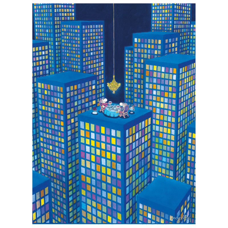 Afbeelding laden in galerijviewer, Clementoni mordillo puzzel the dinner 500 stukjes