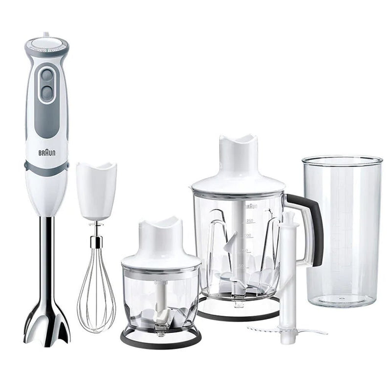 Afbeelding laden in galerijviewer, Braun mq5245wh multiquick 5 vario staafmixer wit grijs