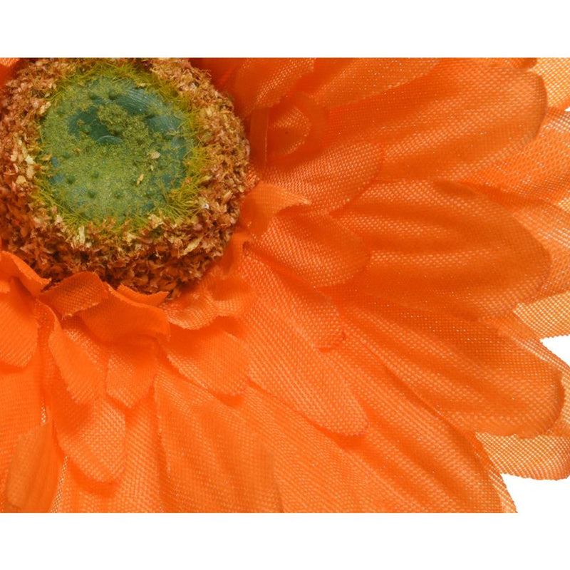 Afbeelding laden in galerijviewer, Decoris kunstbloem gerbera h50cm oranje