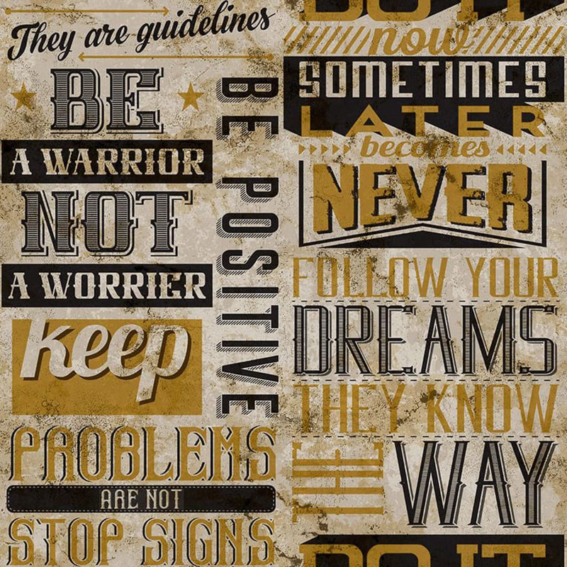 Afbeelding laden in galerijviewer, Noordwand behang friends coffee words and letters metallic en zwart
