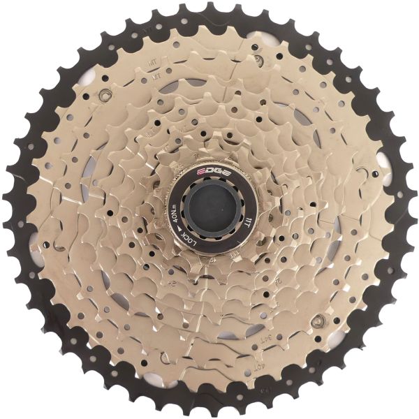 Afbeelding laden in galerijviewer, Edge cassette 10 speed cs-m6010 11-46t -zilver zwart
