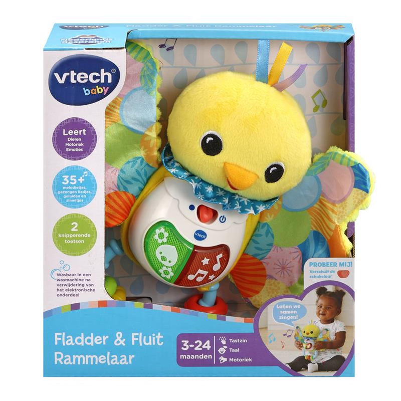 Afbeelding laden in galerijviewer, Vtech fladder fluit rammelaar