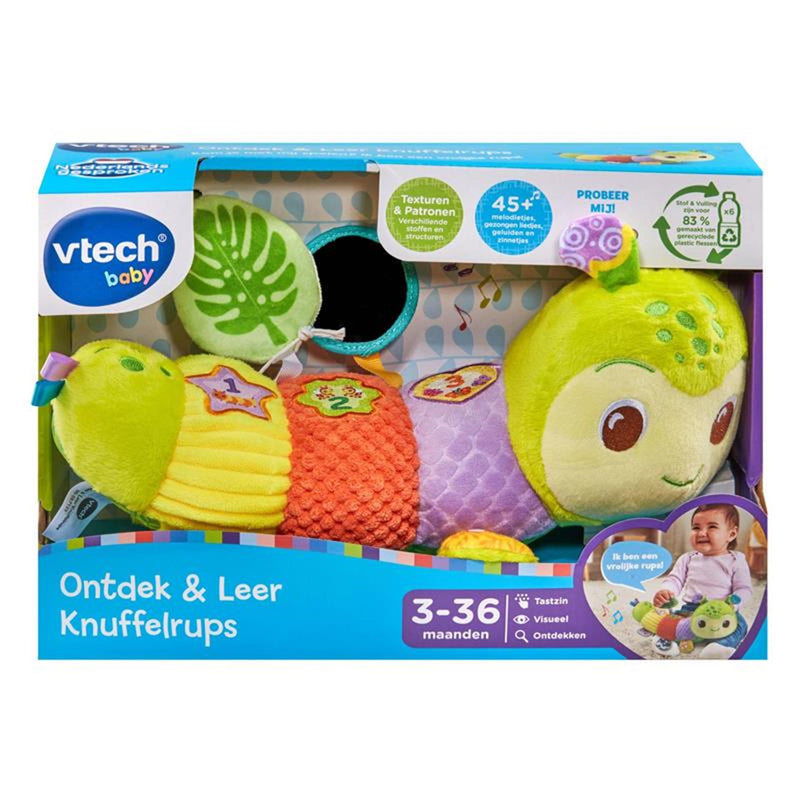 Afbeelding laden in galerijviewer, Vtech ontdek leer knuffelrups