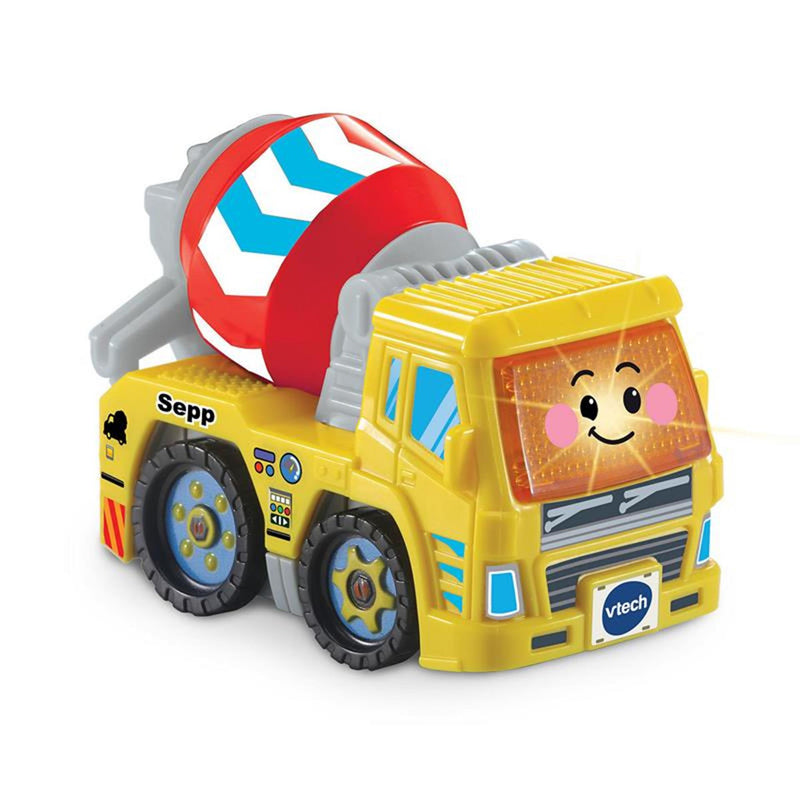 Afbeelding laden in galerijviewer, Vtech toet toet auto's sepp cementwagen - interactief speelgoed - speelgoedvoertuig