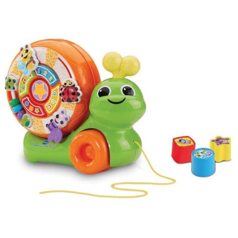 Afbeelding laden in galerijviewer, Vtech rolpret vormenslak rolpret vormenslak