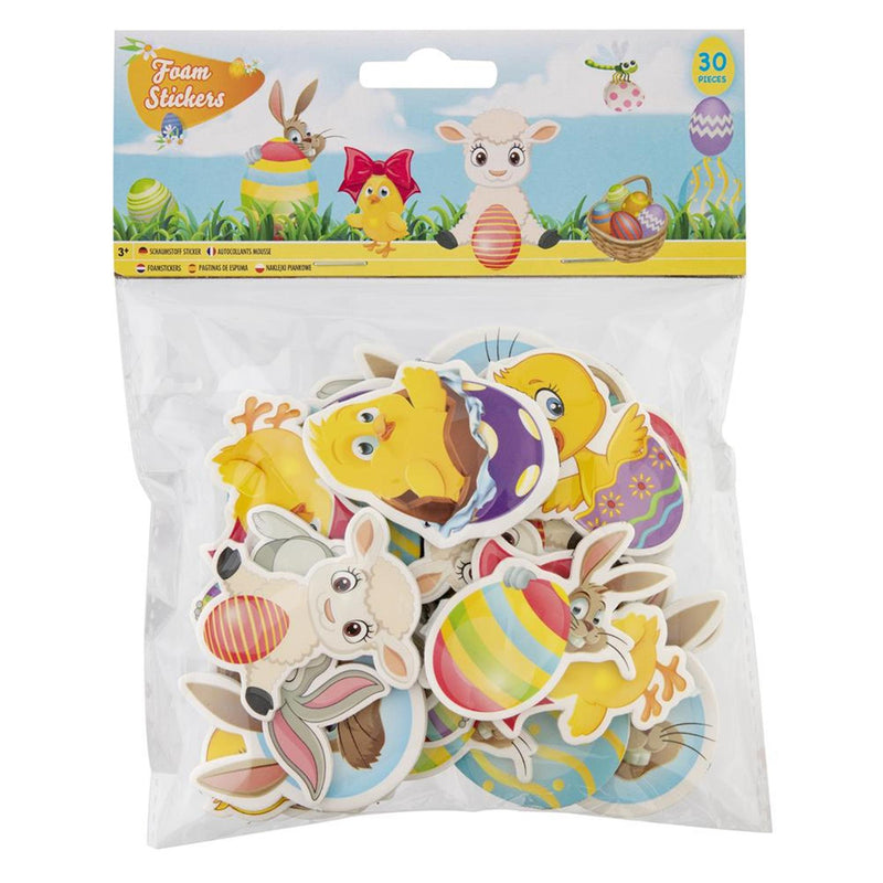 Afbeelding laden in galerijviewer, Grafix pasen foam stickers ca. 30 stuks