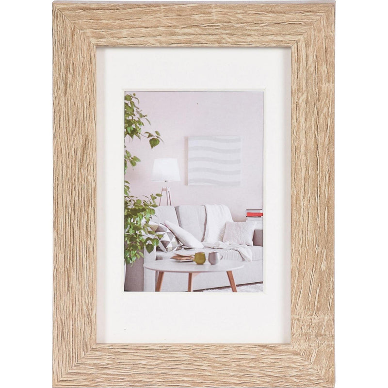 Afbeelding laden in galerijviewer, Henzo fotolijst modern 10x15cm midden bruin