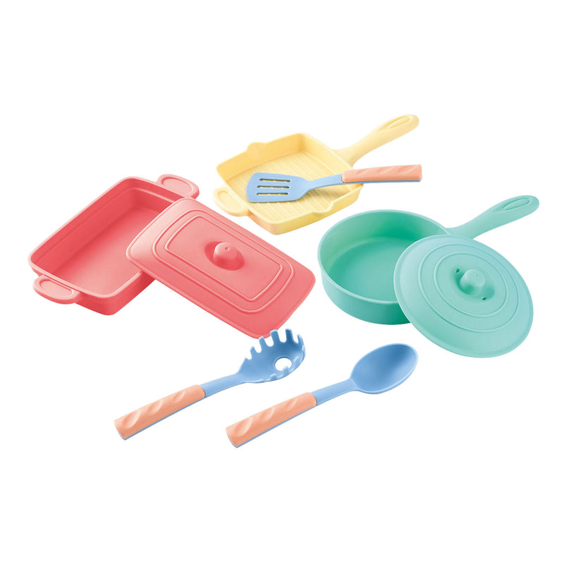 Afbeelding laden in galerijviewer, Playgo braadpan en grillpan speelset - 8dlg.
