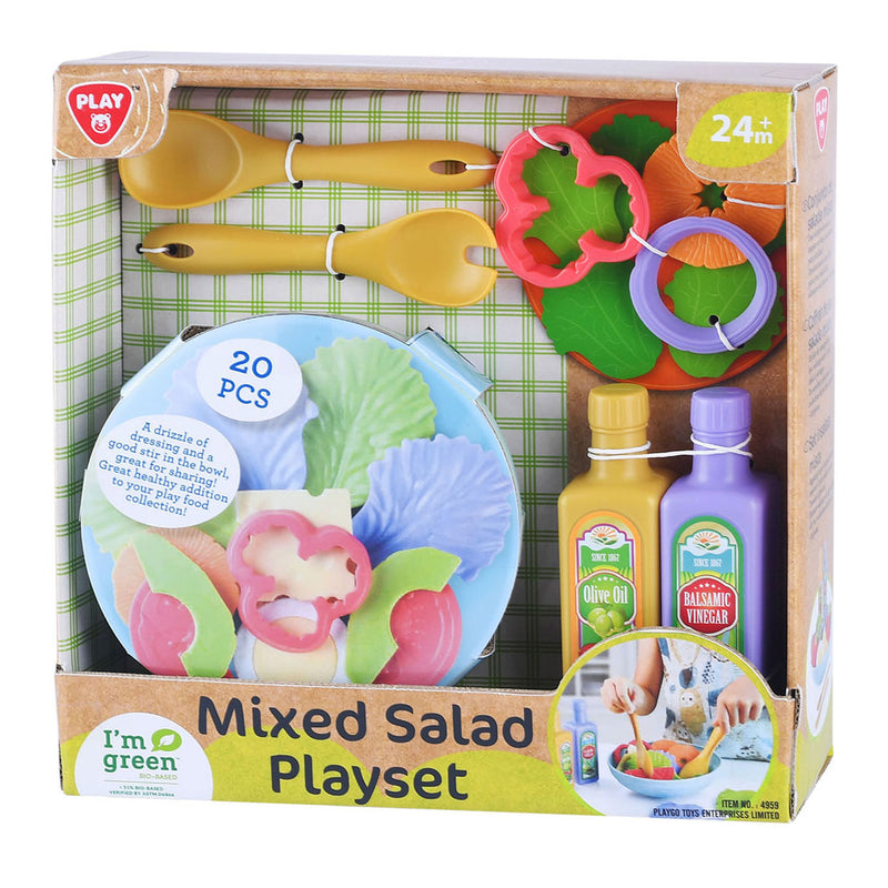 Afbeelding laden in galerijviewer, Playgo gemixte salade speelset - 20dlg.