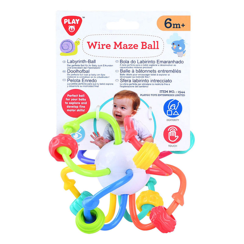 Afbeelding laden in galerijviewer, Playgo - doolhofbal - perfecte bal voor je baby om fijne motoriek te ontdekken en te ontwikkelen!