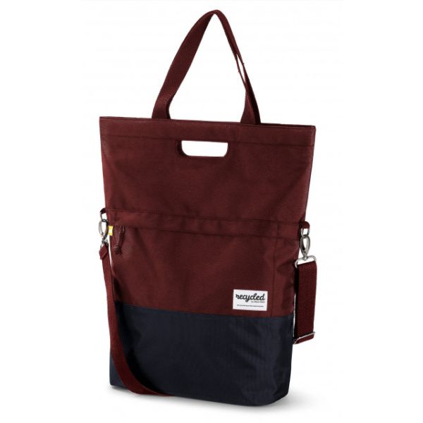 Afbeelding laden in galerijviewer, Urban Proof shopper tas 20L gerecycled rood grijs