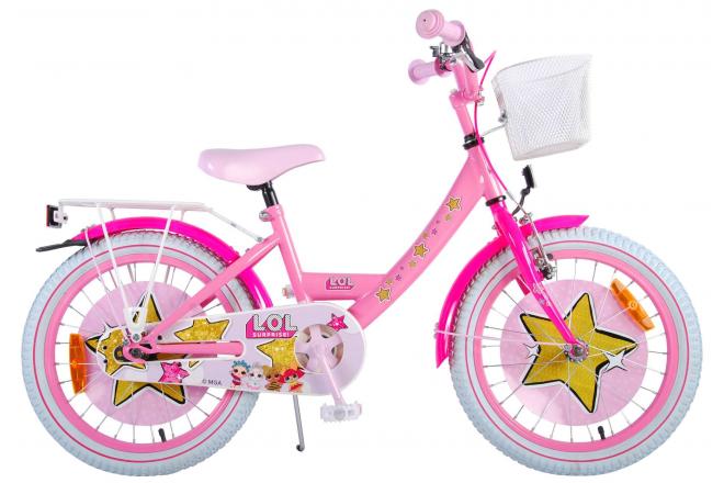 Afbeelding laden in galerijviewer, LOL Surprise Kinderfiets Meisjes 18 inch Roze
