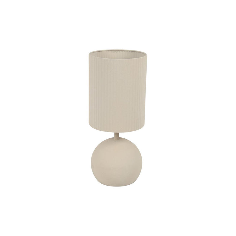 Afbeelding laden in galerijviewer, Countryfield tafellamp saris s crã¨me metaal ø19xh45cm