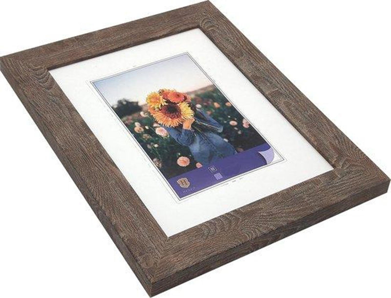 Afbeelding laden in galerijviewer, Henzo fotolijst dahlia 30x40cm midden bruin