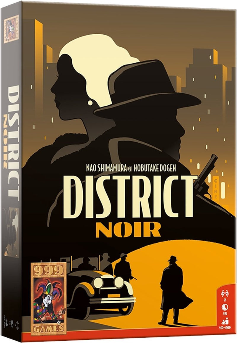 Afbeelding laden in galerijviewer, 999games 999 games district noir kaartspel