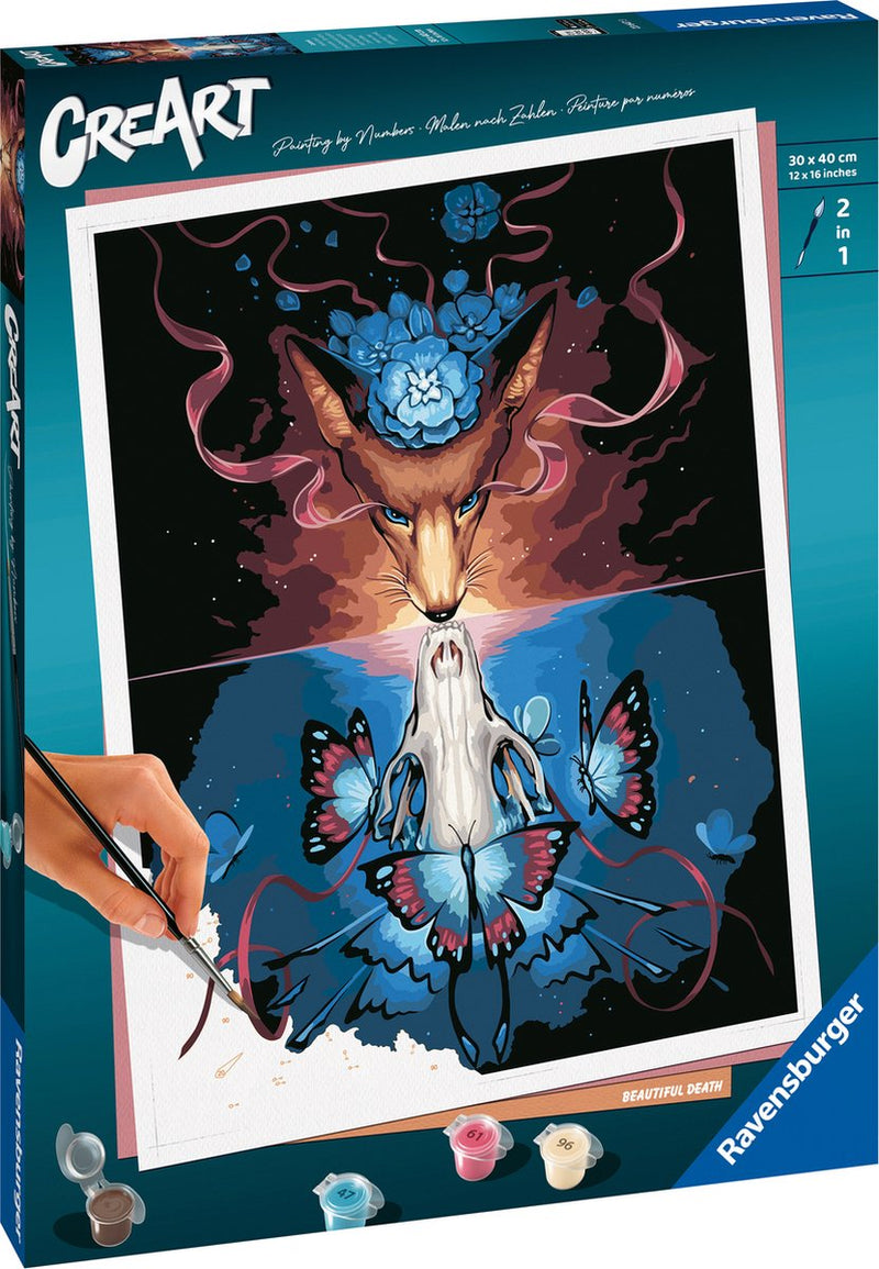Afbeelding laden in galerijviewer, Ravensburger creart schilderen op nummer - beautiful death