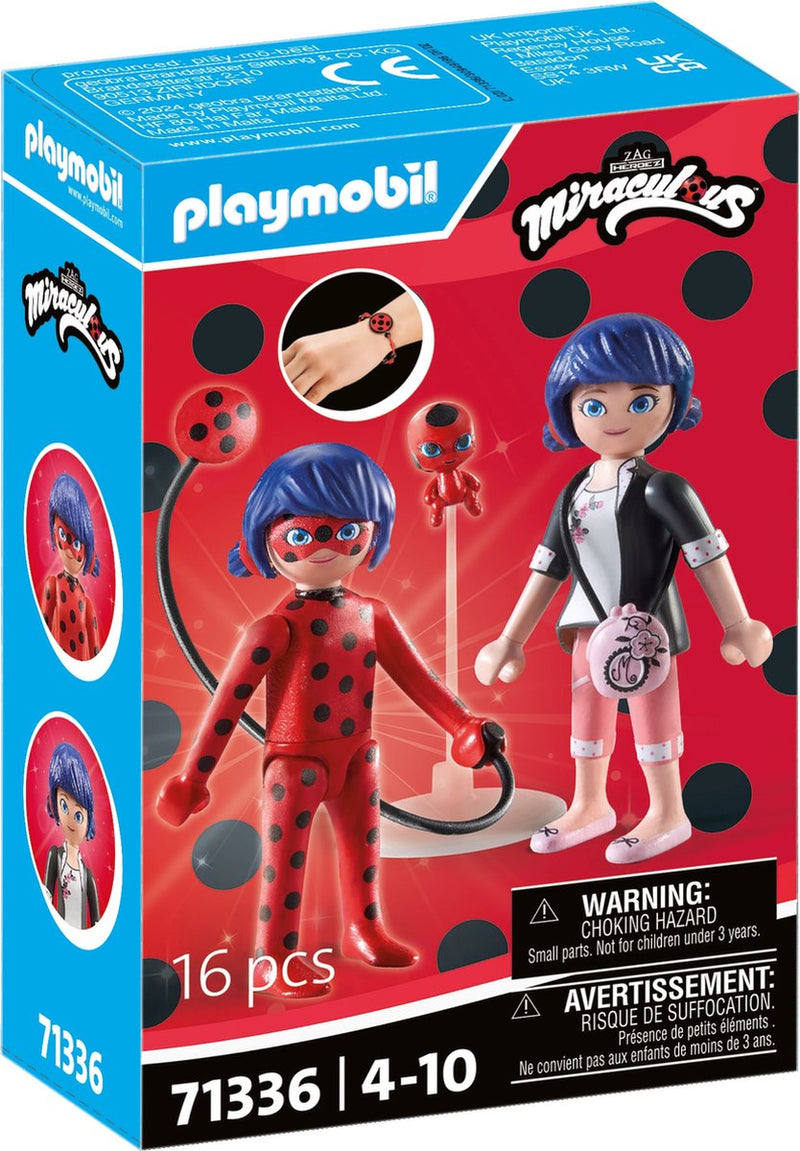 Afbeelding laden in galerijviewer, Playmobil miraulous miraculous: marinette ladybug - 71336