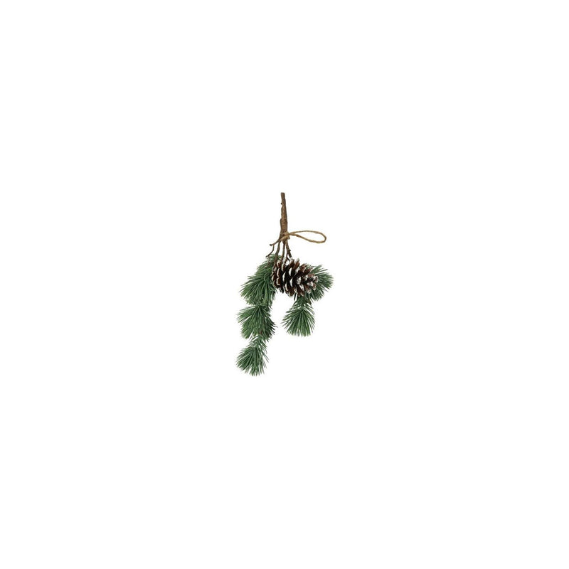 Afbeelding laden in galerijviewer, Country field countryfield festoen pinus parviflora grijsgroen zijde 25,4x12,7x12,7cm