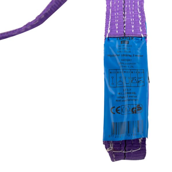 Afbeelding laden in galerijviewer, Trailergear hijsband 1 ton 2 meter