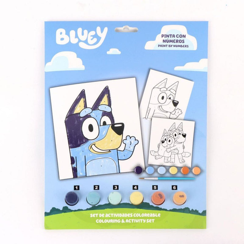 Afbeelding laden in galerijviewer, Bluey schilderen op nummer set