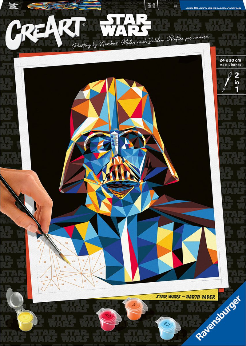 Afbeelding laden in galerijviewer, Ravensburger creart star wars: darth vader - schilderen op nummer voor volwassenen