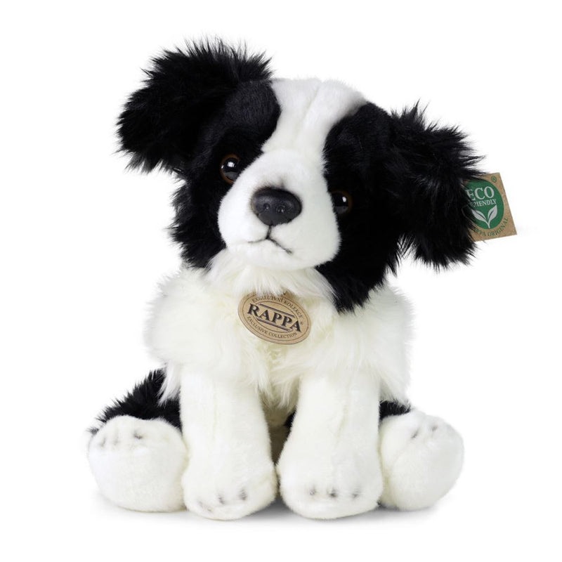 Afbeelding laden in galerijviewer, Pluche border collie 30 cm eco-vriendeli