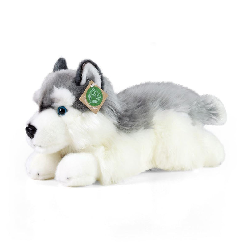 Afbeelding laden in galerijviewer, Pluche husky 30 cm eco-vriendelijk