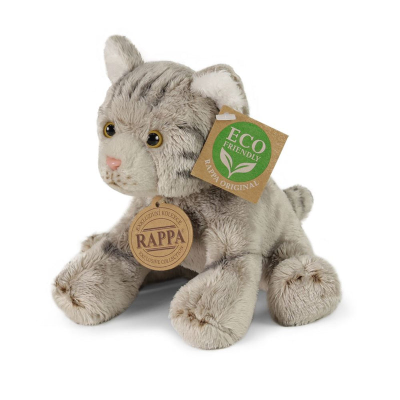 Afbeelding laden in galerijviewer, Pluche katten assorti 14 cm milieuvriend