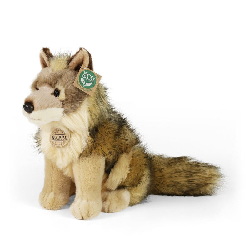 Afbeelding laden in galerijviewer, Pluche coyote wolf 24 cm eco-vriendelijk
