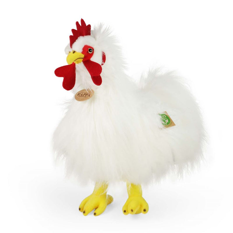 Afbeelding laden in galerijviewer, Pluche witte haan 33 cm eco-friendly